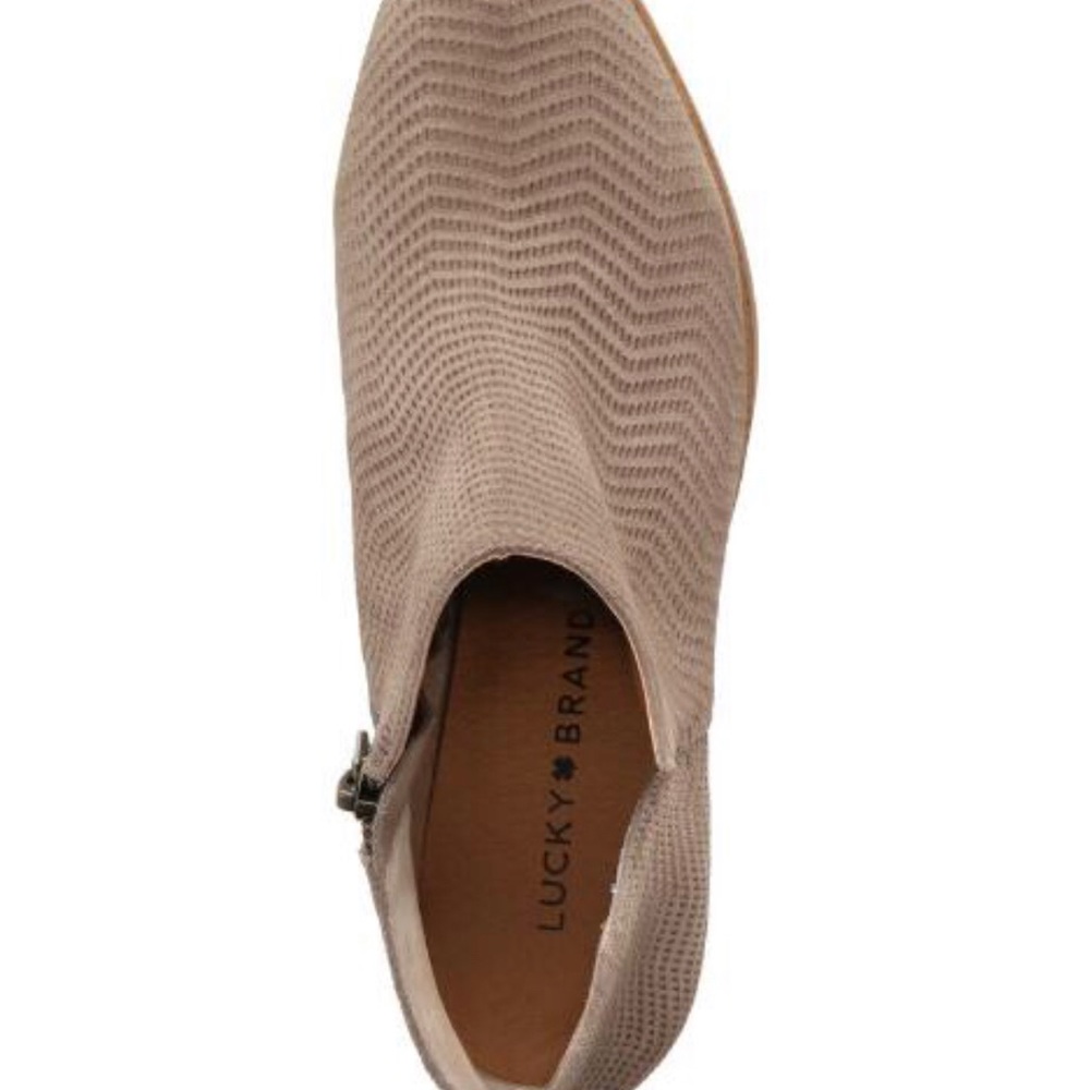🍀NEW Lucky🍀Brand Pickla Booties Taupe - Picture 7 of 15